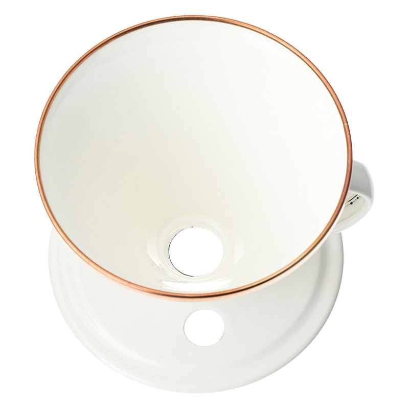 【お取り寄せ商品】レイリー・ホーローコーヒードリッパー ホワイト