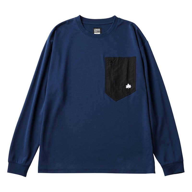 【お取り寄せ商品】LOGOS by LIPNER リカバリープルオーバー ネイビー