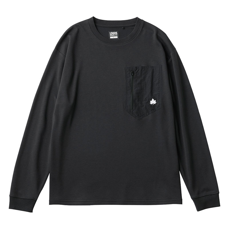 【2026年4月20日以降発送予定】LOGOS by LIPNER リカバリープルオーバー ブラック