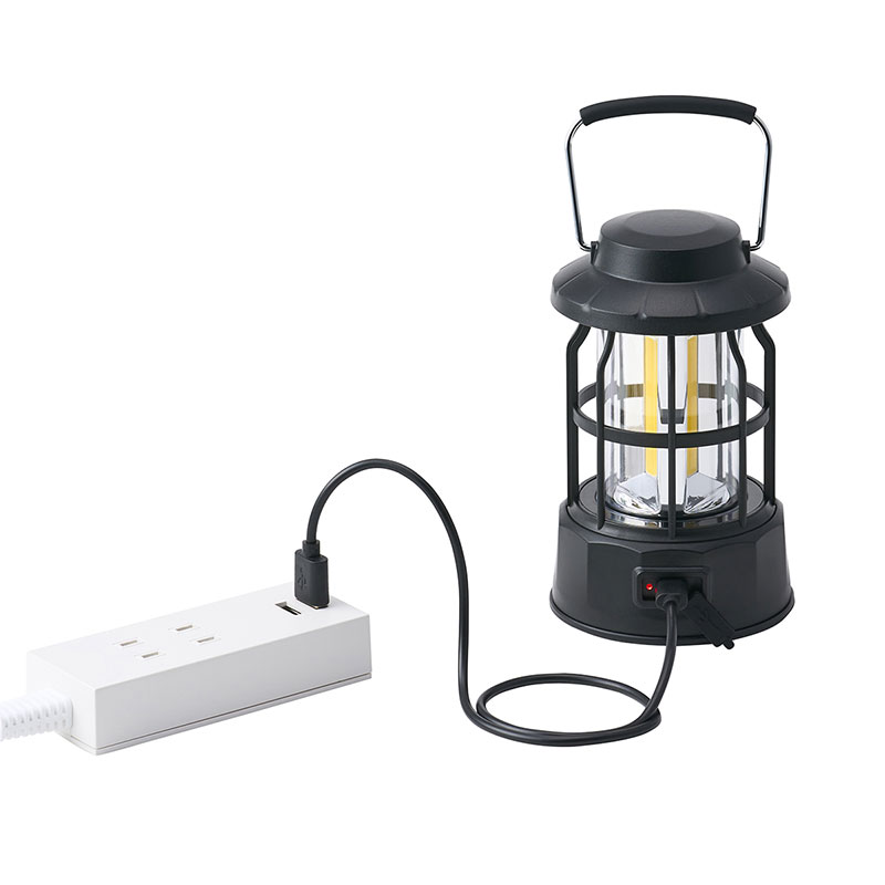 【お取り寄せ商品】ROSY 防滴グリッドランタン・mini ブラック