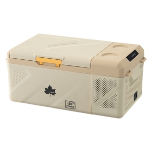 【お取り寄せ商品】(野電)エレキャン・冷凍冷蔵庫 16-BF(-20℃～20℃) アイボリー