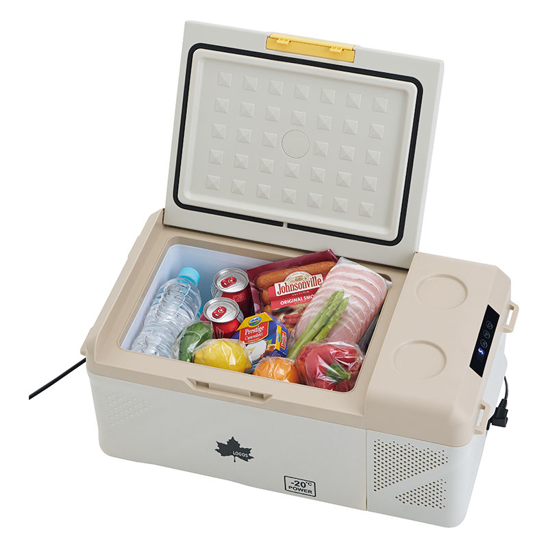 【お取り寄せ商品】(野電)エレキャン・冷凍冷蔵庫 16-BF(-20℃～20℃) アイボリー