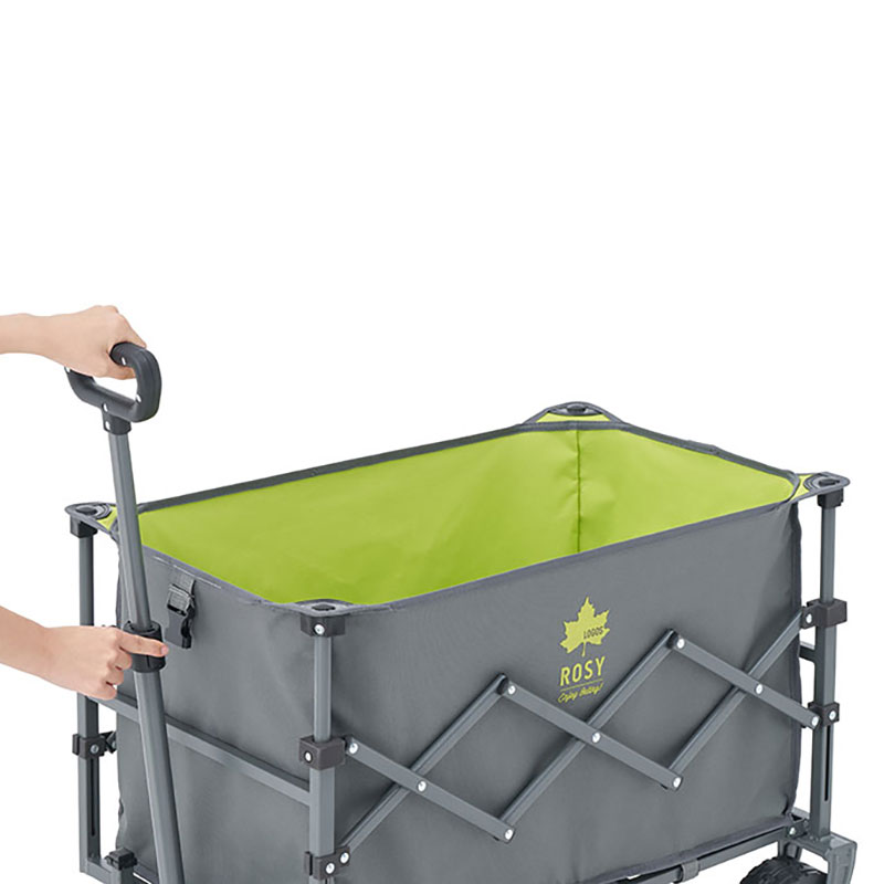【お取り寄せ商品】ROSYワゴンカート グレー