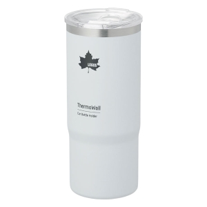 【5月下旬入荷予定】ThermoWall 真空断熱ボトルホルダー アイスグレー