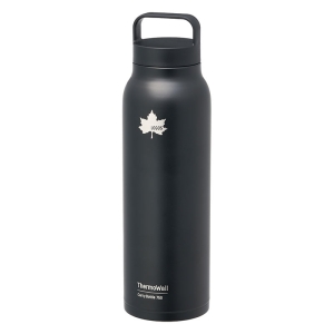 【5月下旬入荷予定】ThermoWall 真空断熱キャリーボトル 750 ブラック