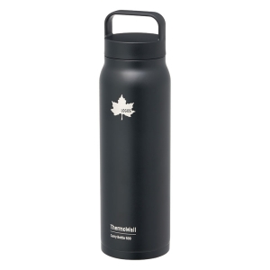 【5月下旬入荷予定】ThermoWall 真空断熱キャリーボトル 500 ブラック