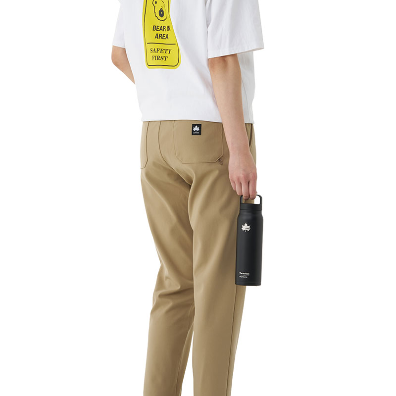 【5月下旬入荷予定】ThermoWall 真空断熱キャリーボトル 500 ブラック