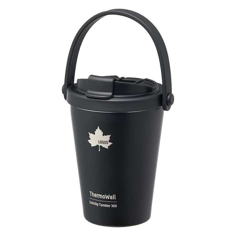 【5月下旬入荷予定】ThermoWall 真空断熱タンブラー 360 ブラック