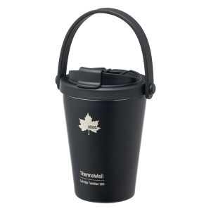【5月下旬入荷予定】ThermoWall 真空断熱タンブラー 360 ブラック