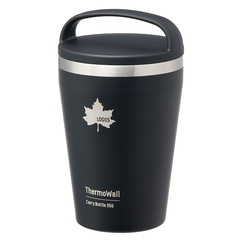 【5月下旬入荷予定】ThermoWall 真空断熱キャリータンブラー 350 ブラック