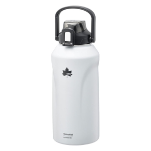 【5月下旬入荷予定】ThermoWall 真空断熱ラージアイスドリンクボトル撃飲 1800 アイスグレー