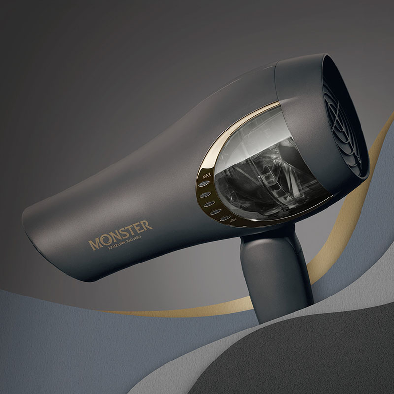 ●モンスター ダブルファンドライヤー KHD-W810|H