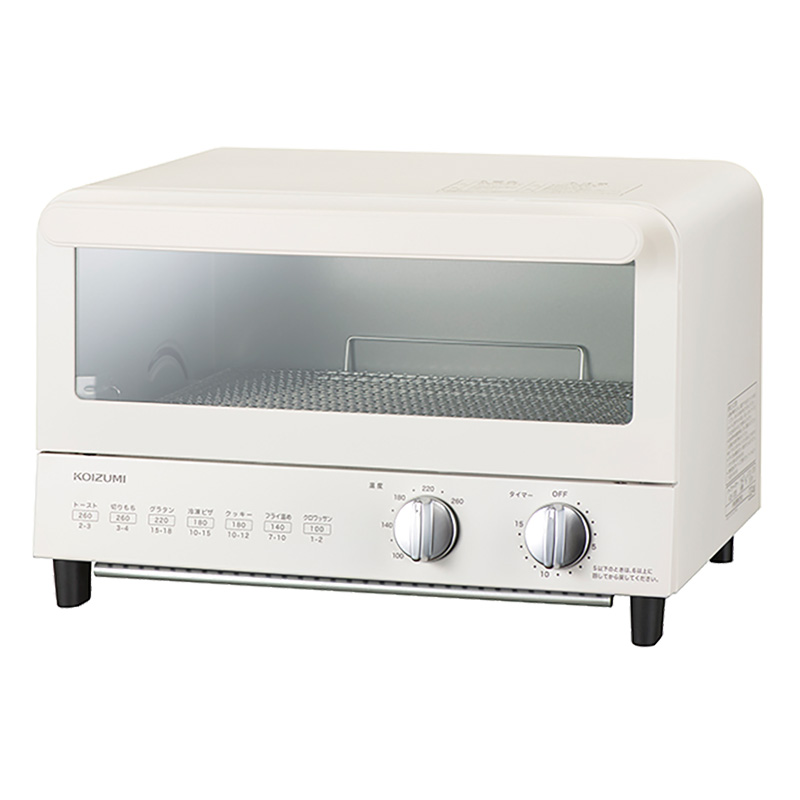 遠赤オーブントースター ホワイト KOS1205W