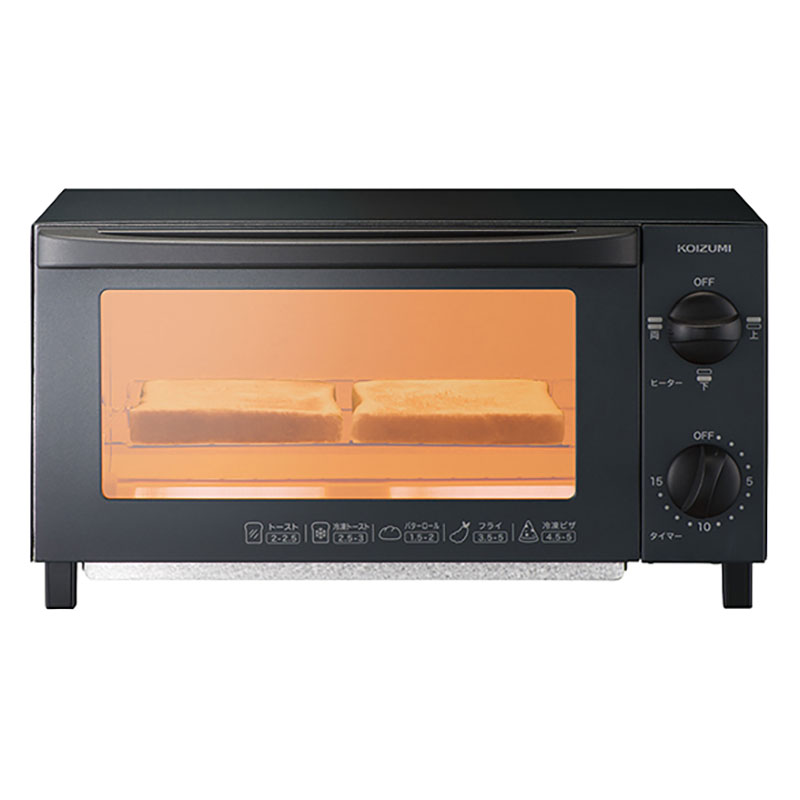 オーブントースター KOS-1036(K) ブラック