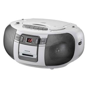 CDラジカセ シルバー SAD4947W