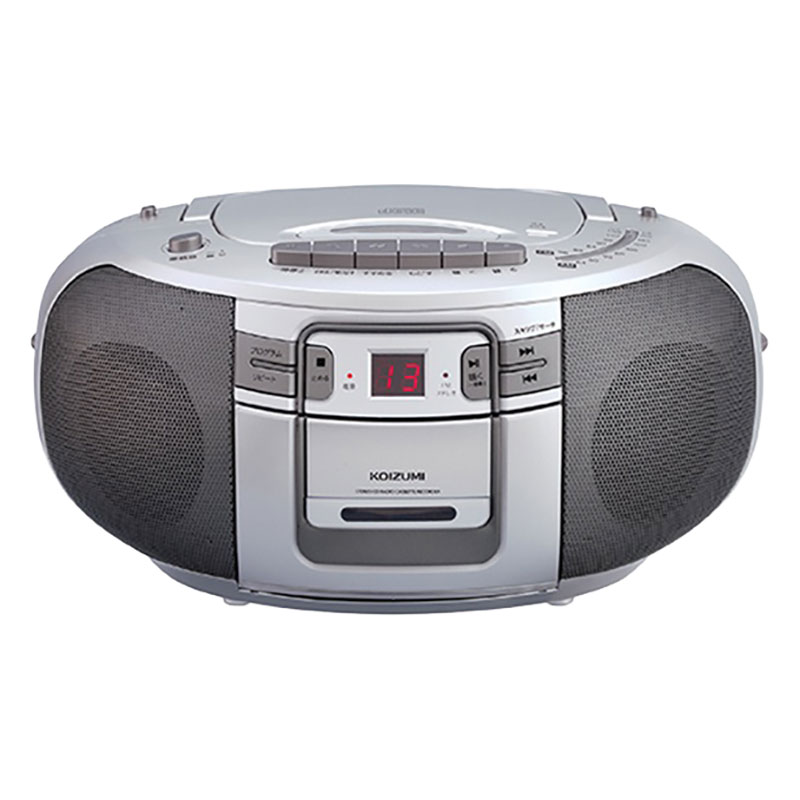 CDラジカセ シルバー SAD4947W