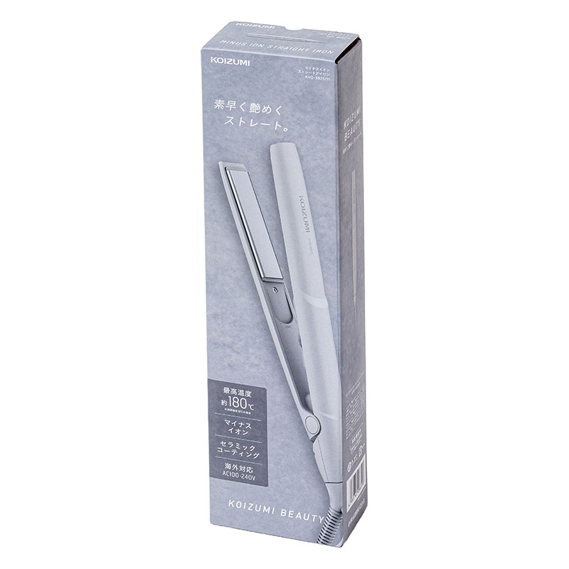 マイナスイオンストレートアイロン KHーS8825H