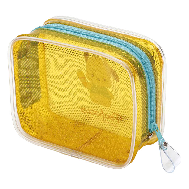 キラキラボックスポーチ ポチャッコ 10×12.5×マチ4.5cm