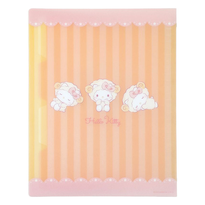 B5 26穴 バインダー おやすみひつじ ハローキティ