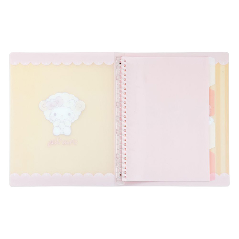 B5 26穴 バインダー おやすみひつじ ハローキティ