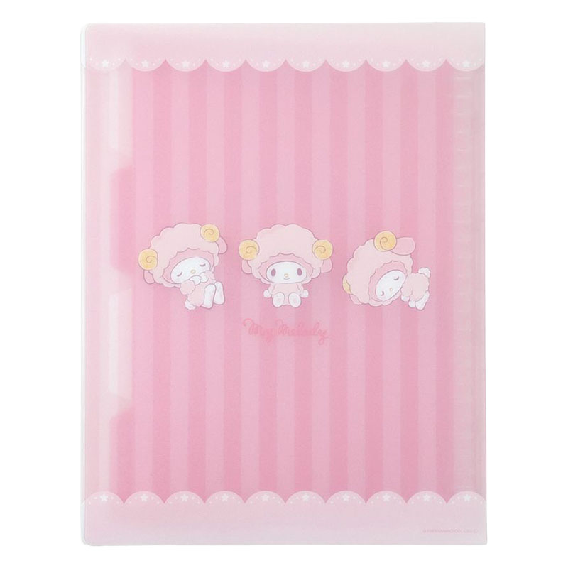 B5 26穴 バインダー おやすみひつじ マイメロディ