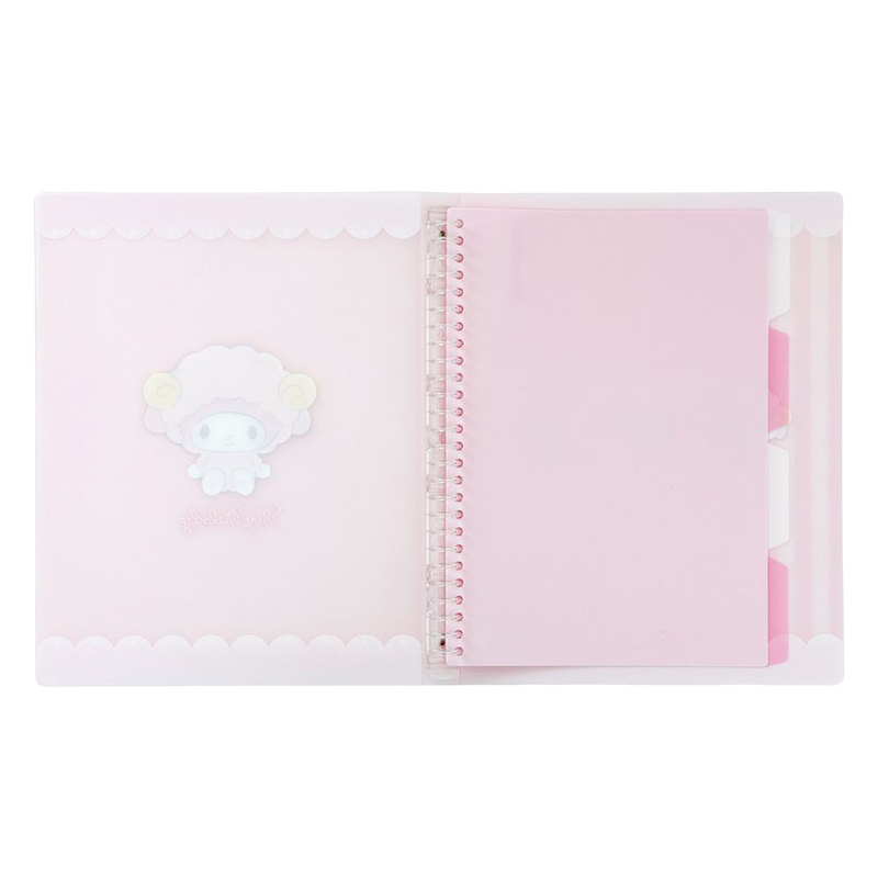 B5 26穴 バインダー おやすみひつじ マイメロディ