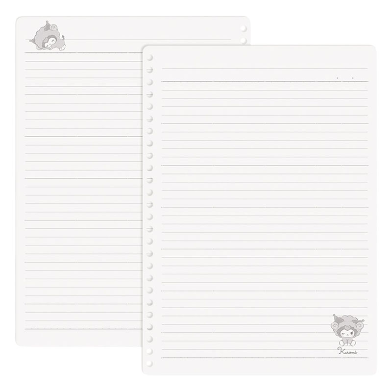B5 ルーズリーフ おやすみひつじ クロミ 50枚入