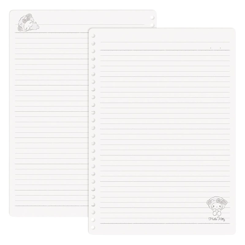 B5 ルーズリーフ おやすみひつじ ハローキティ 50枚入