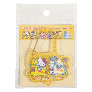 アクリルカラビナ ハローキティ&ウサハナ RODY×サンリオキャラクターズ