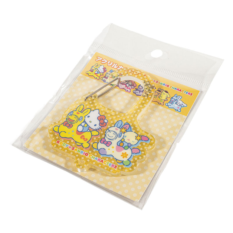 アクリルカラビナ ハローキティ&ウサハナ RODY×サンリオキャラクターズ