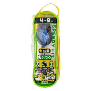ジュニア ゴーグル 4～9歳 ブルー×ブラック