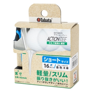 アクションティー ショートサイズ ブルー&ホワイト 16本入
