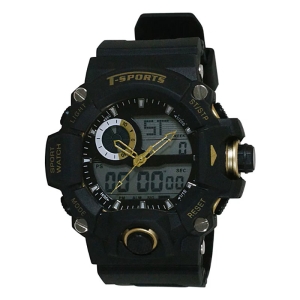 ティースポーツ アナログ&デジタル腕時計 TS-AD093-GD