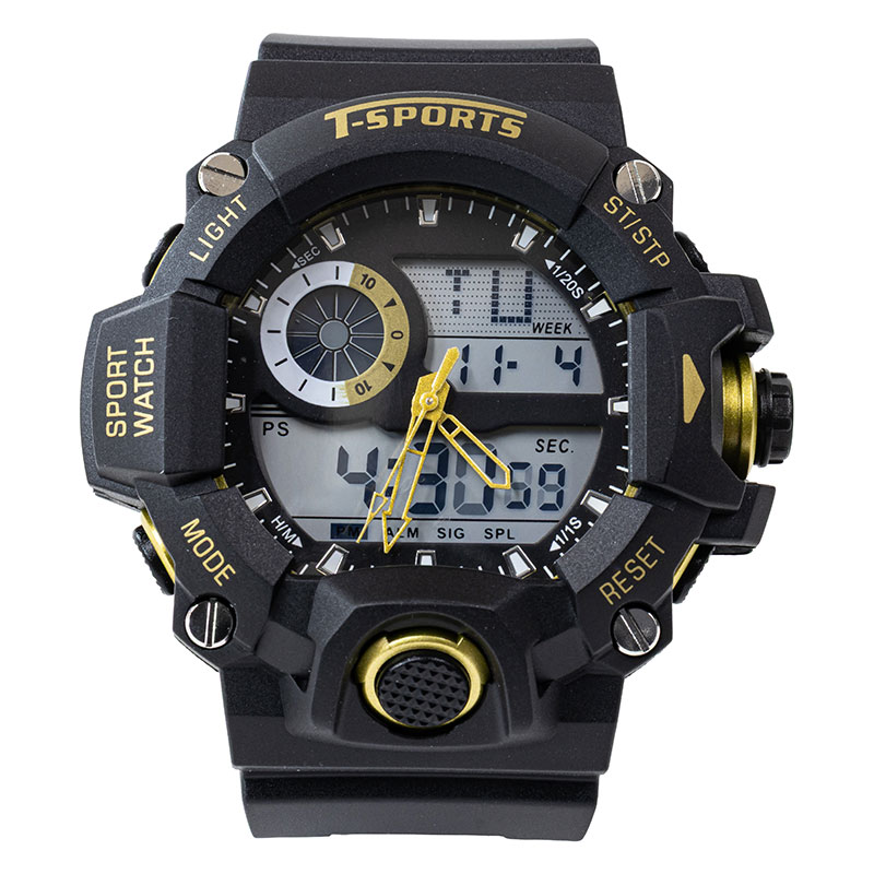 ティースポーツ アナログ&デジタル腕時計 TS-AD093-GD