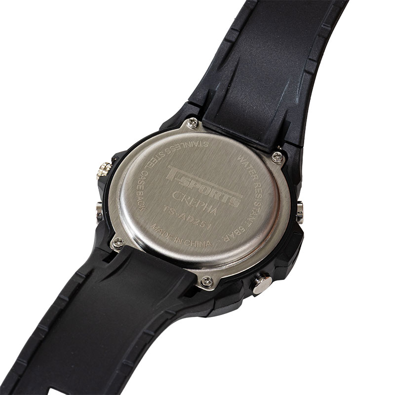 ティースポーツ アナログ&デジタル腕時計 TS-AD251-BL