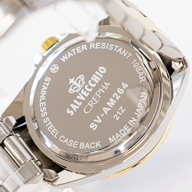 サルベキオ アナログ腕時計 SV-AM264-BLT