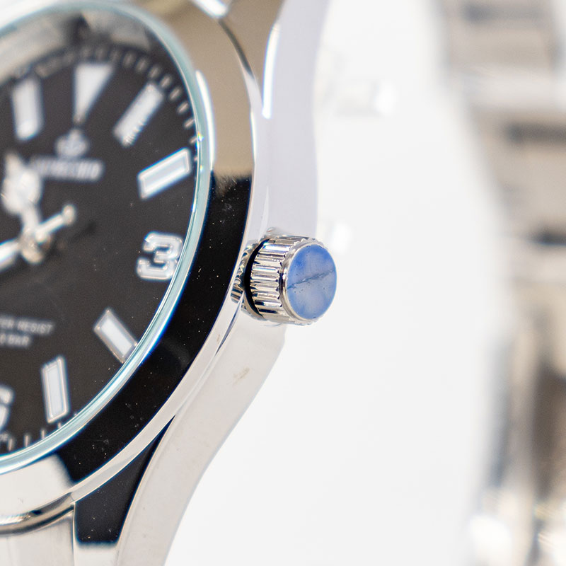 サルベキオ アナログ腕時計 SV-AM266-BKS