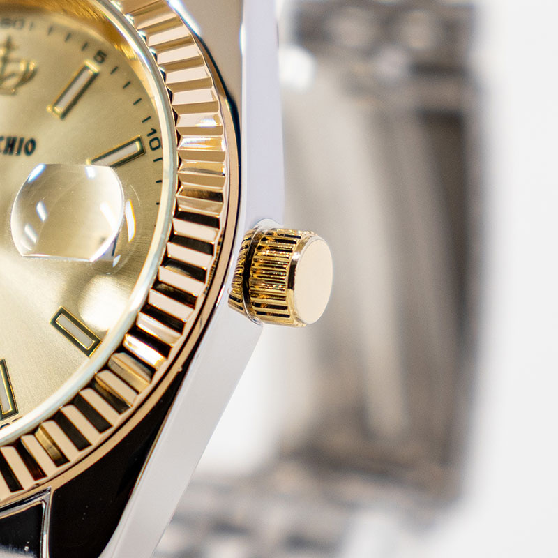 サルベキオ アナログ腕時計 SV-AM269-CHT