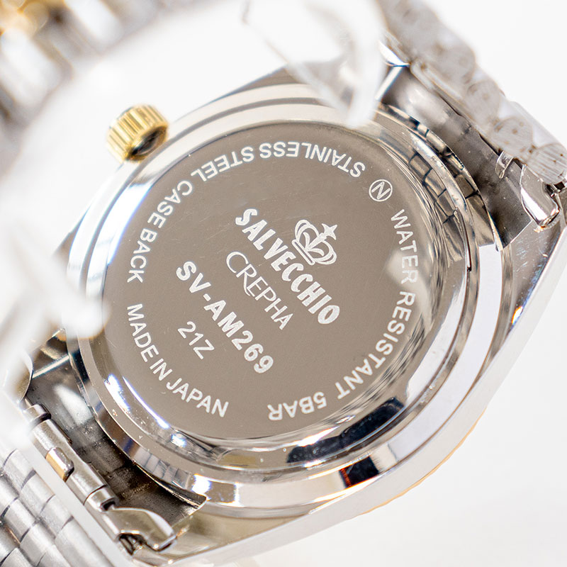 サルベキオ アナログ腕時計 SV-AM269-CHT