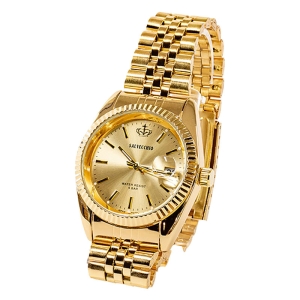 サルベキオ デイト付きアナログ腕時計 SV-AM270-CHG