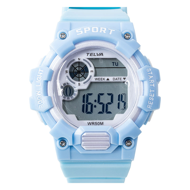 テルバ デジタルウォッチ TE-D280-LB