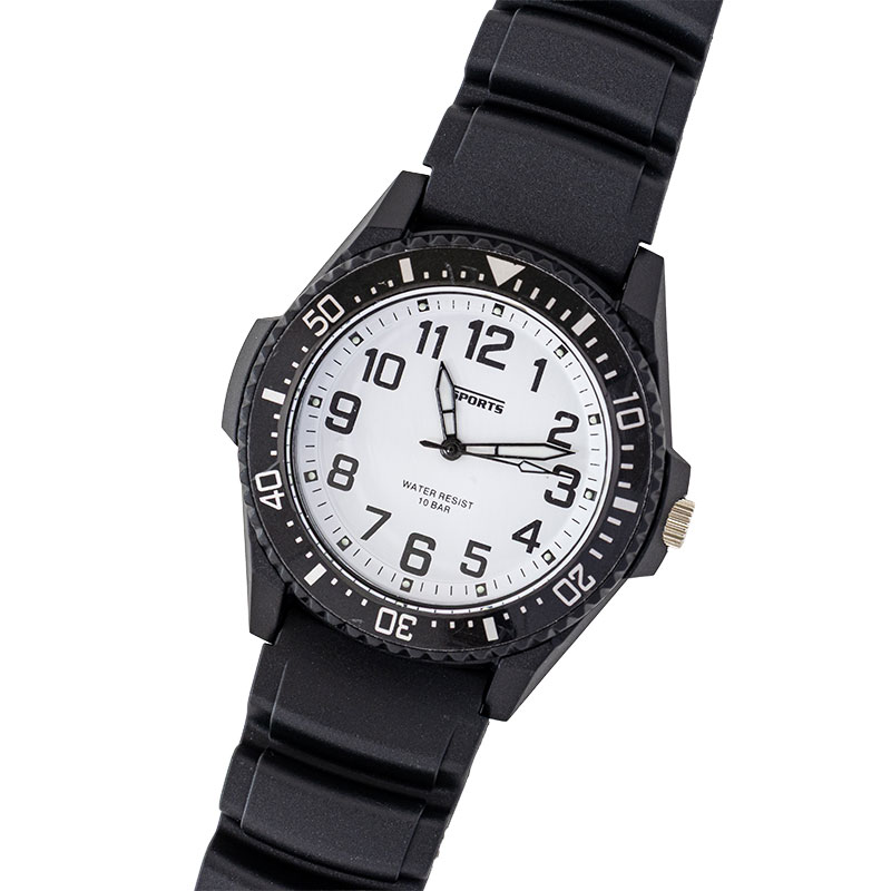 スポーツウォッチ ウレタン 10気圧防水 TS-AM304-WT