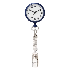 【お取り寄せ商品】フック式ナースウオッチ NB-AL379-NV ネイビー