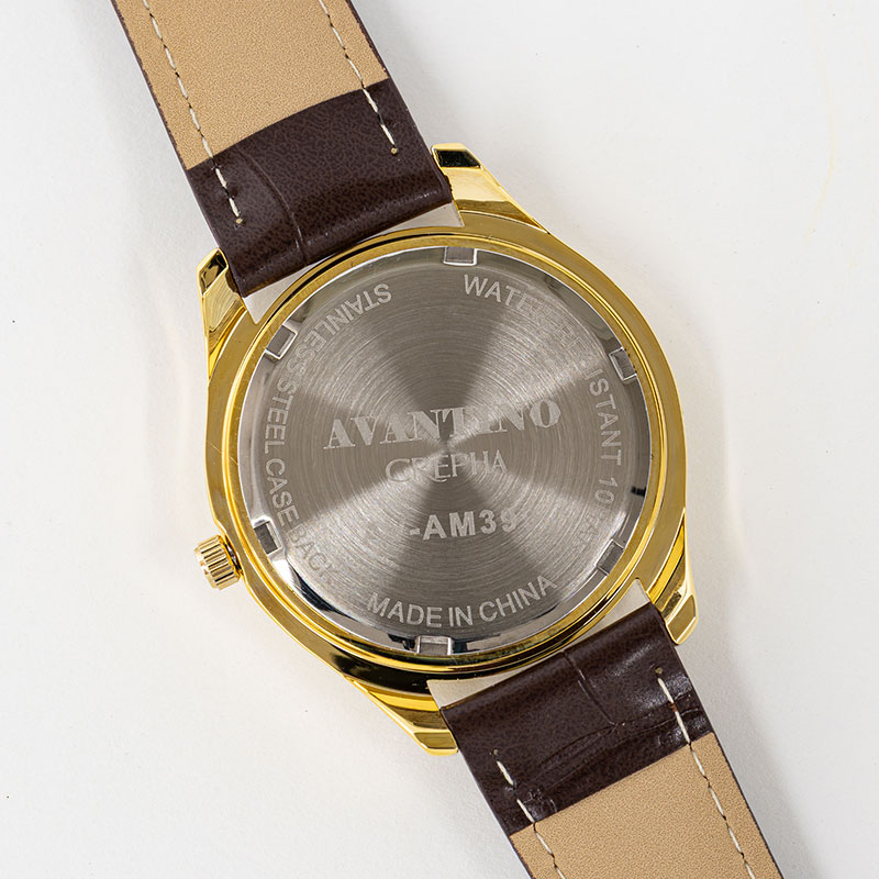 アバンティーノ アナログ腕時計 AV-AM399-GDG