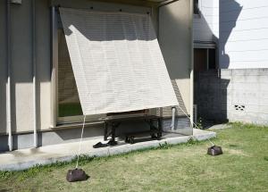 涼風シェード 日除け 目隠し 幅200 X 奥行200㎝