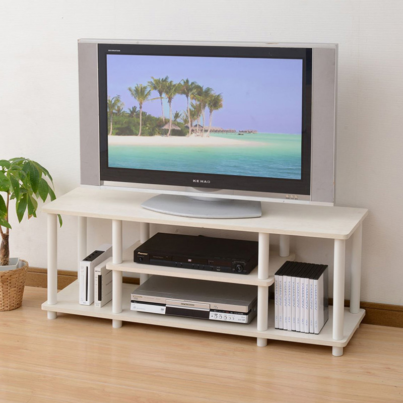 システムラック TV台 ホワイトウォッシュ3×ホワイト