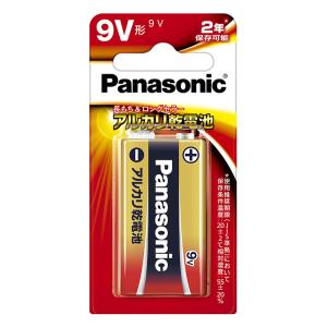 アルカリ乾電池(角形9V) 6LR61XJ｜1B Panasonic パナソニック