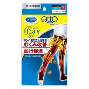 おうちでメディキュット ロング ブラック M