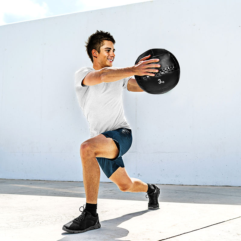 La-VIE(ラ・ヴィ) メディシンボール ソフト 3kg ブラック