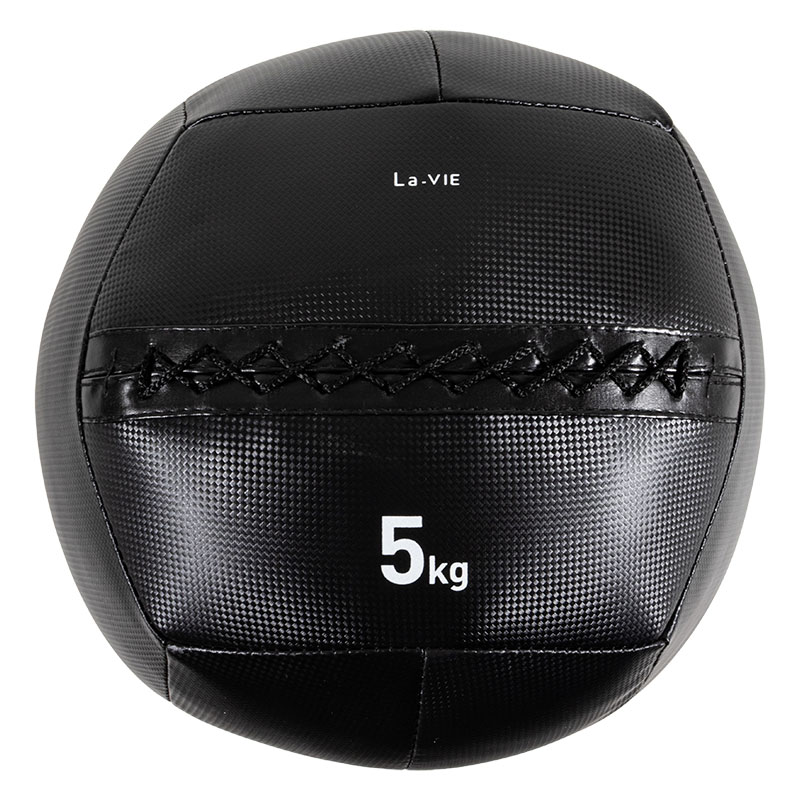 La-VIE(ラ・ヴィ) メディシンボール ソフト 5kg ブラック
